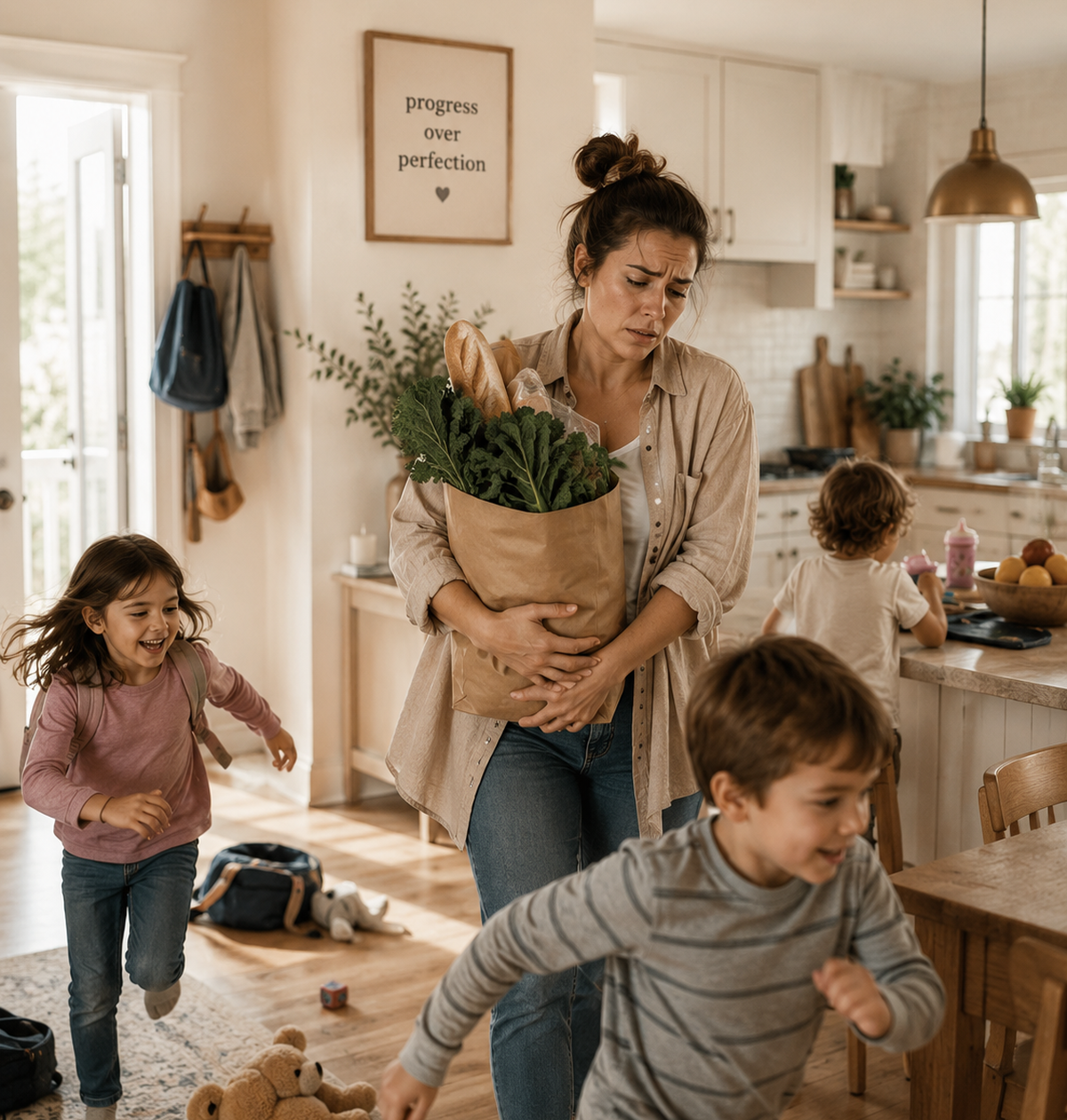 A real family home supported by simple, practical routines