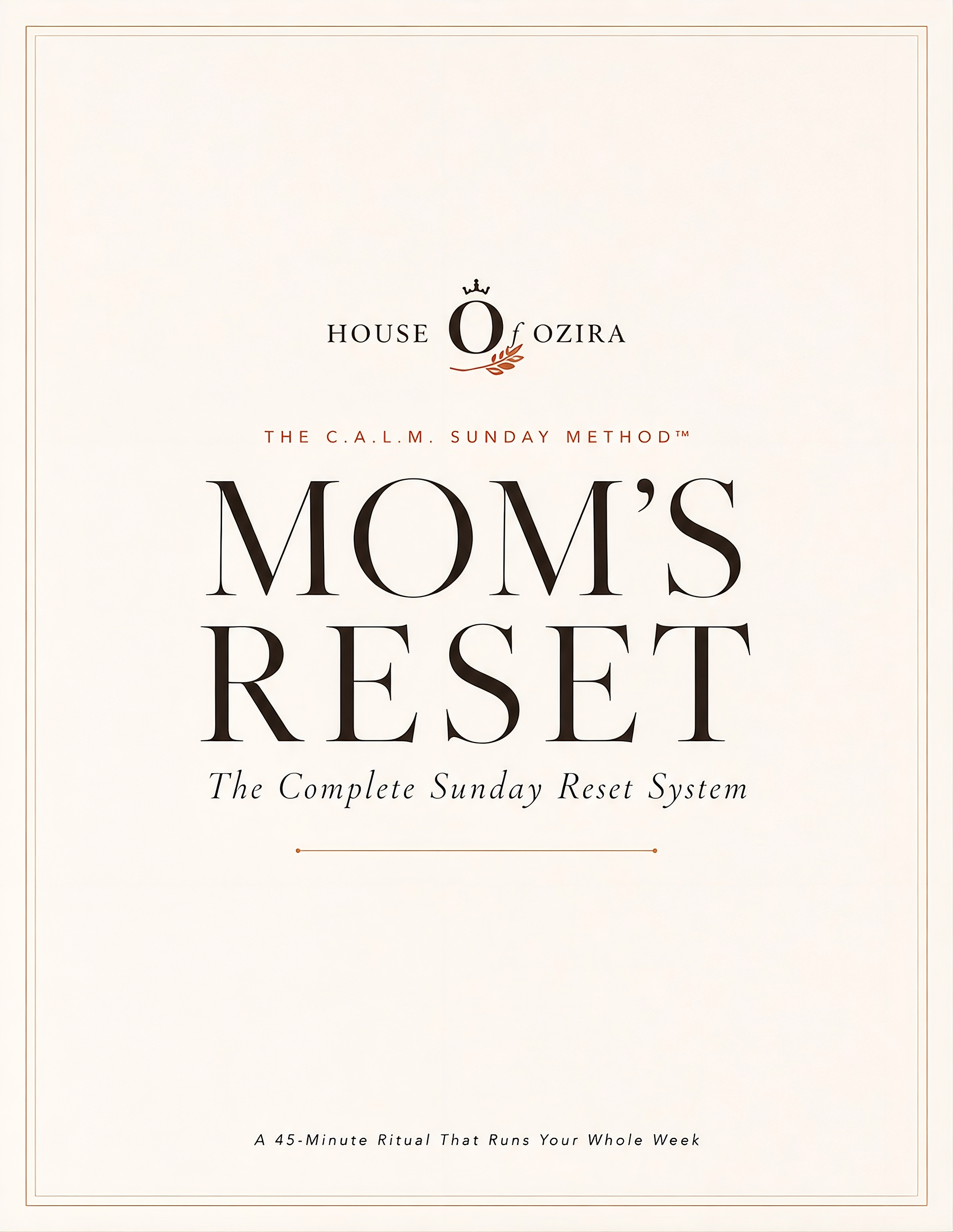 Mom's Reset cover